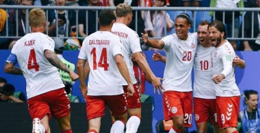 كأس العالم 2018.. الدنمارك تتعادل أستراليا في مباراة مثيرة