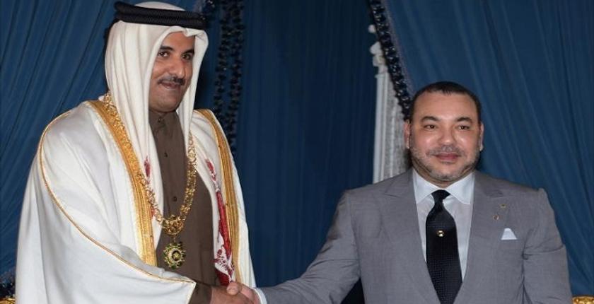 مضامين مكالمة هاتفية جمعت الملك محمد  السادس بأمير قطر 