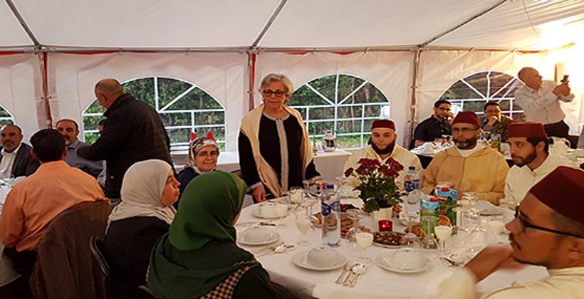 Les Marocains du Danemark en Iftar collectif à Copenhague