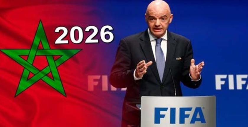 مونديال 2026.. رئيس "الفيفا" يتحدث عن فرص فوز الملف المغربي